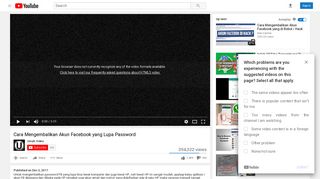 
                            7. Cara Mengembalikan Akun Facebook yang Lupa Password - YouTube