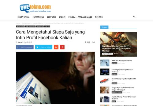 
                            11. Cara Mengetahui Siapa Saja yang Intip Profil Facebook Kalian ...