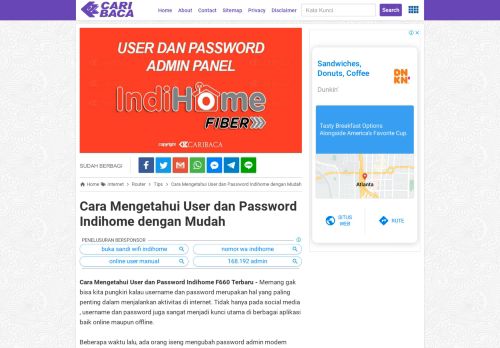 
                            4. Cara Mengetahui User dan Password Indihome dengan Mudah