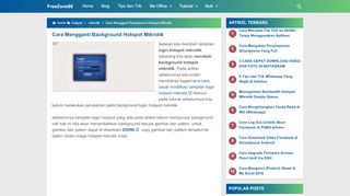 
                            2. Cara Mengganti Background Hotspot Mikrotik - FreeZone88