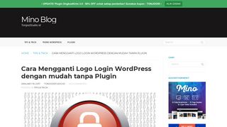 
                            8. Cara Mengganti Logo Login WordPress dengan mudah tanpa Plugin ...
