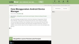 
                            8. Cara Menggunakan Android Device Manager - wikiHow