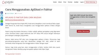 
                            7. Cara Menggunakan Aplikasi e-Faktur | OnlinePajak