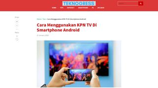 
                            2. √ Cara Menggunakan KPN TV Di Smartphone Android | Teknogress ...