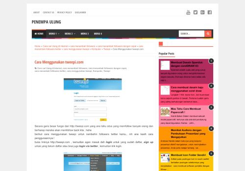 
                            12. Cara Menggunakan tweepi.com - Penempa Ulung