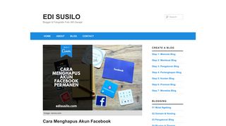 
                            11. Cara Menghapus Akun Facebook Permanen Selamanya - EDI SUSILO