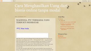 
                            7. Cara Menghasilkan Uang dari bisnis online tanpa modal: WAOINDIA ...