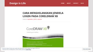 
                            4. Cara Menghilangkan Jendela Login Pada CorelDraw X8 | Design is Life