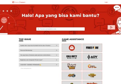 
                            5. Cara Menghubungi CS Garena Indonesia