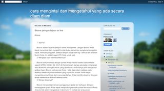 
                            12. cara mengintai dan mengetahui yang ada secara diam diam: Bloove ...