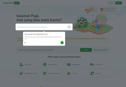 
                            2. Cara Mengubah Kata Sandi (Password) | Pusat Bantuan Tokopedia