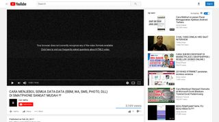 
                            8. cara menjebol semua data-data (bbm, wa, sms, photo, dll) - YouTube