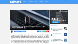
                            9. Cara Menonaktifkan & Mengaktfikan Login Password di Windows 10
