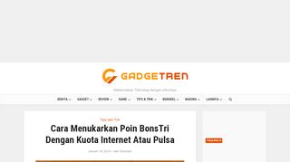 
                            4. Cara Menukarkan Poin BonsTri Menjadi Kuota Internet Gratis ...