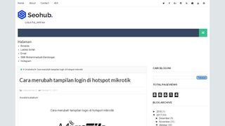 
                            8. Cara merubah tampilan login di hotspot mikrotik - _Lailatul Arifah
