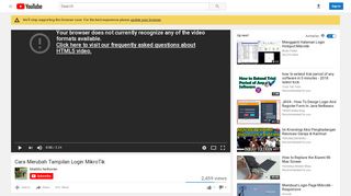
                            4. Cara Merubah Tampilan Login MikroTik - YouTube
