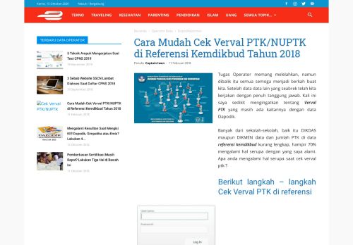 
                            13. Cara Mudah Cek Verval PTK/NUPTK Di Referensi Kemdikbud Tahun ...