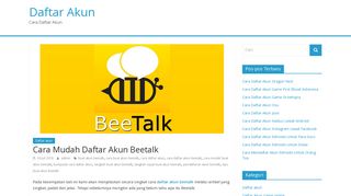 
                            6. Cara Mudah Daftar Akun Beetalk – Daftar Akun