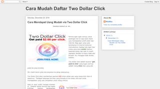 
                            4. Cara Mudah Daftar Two Dollar Click