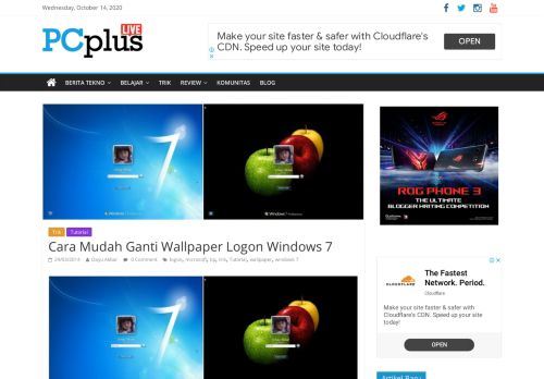 
                            3. Cara Mudah Ganti Wallpaper Logon Windows 7 | PCplus Online
