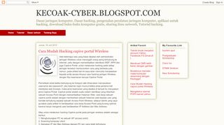 
                            8. Cara Mudah Hacking capive portal Wireless - kecoak-cyber