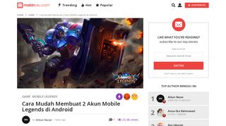 
                            6. Cara Mudah Membuat 2 Akun Mobile Legends di Android ...