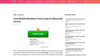 
                            1. Cara Mudah Membuat Form Login Di Microsoft Access - Borneotutorials