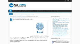 
                            2. Cara Mudah Mendaftar Akun Prezi | Alul Stemaku