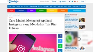 
                            9. Cara Mudah Mengatasi Aplikasi Instagram yang Mendadak Tak Bisa ...