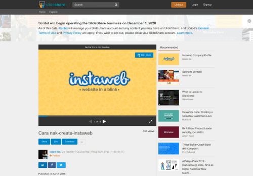 
                            9. Cara nak-create-instaweb - SlideShare