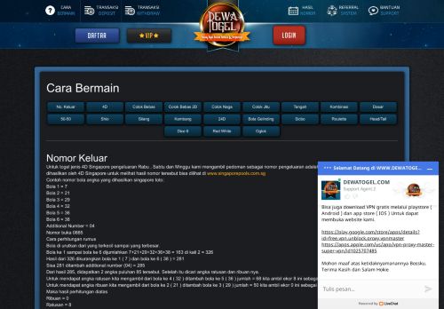 
                            11. CARA PASANG / BERMAIN TOGEL ONLINE & DADU ONLINE ...