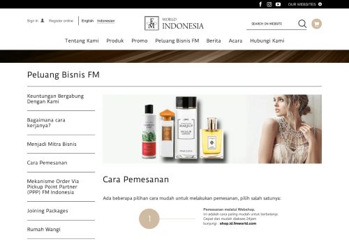 
                            11. Cara Pemesanan - FM World Indonesia