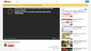 
                            3. Cara Pengisian SKP Online - YouTube