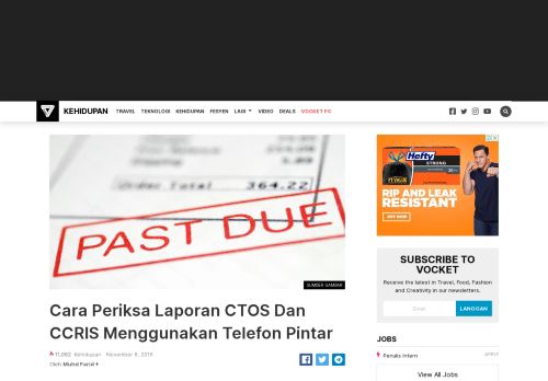 
                            12. Cara Periksa Laporan CTOS Dan CCRIS Menggunakan Telefon ...