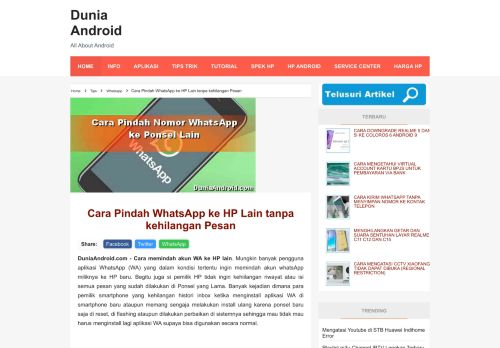 
                            9. Cara Pindah WhatsApp ke HP Lain tanpa kehilangan ...