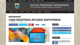 
                            10. Cara Registrasi Aplikasi DapoTendik | Disdik Cengkareng