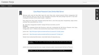 
                            10. Cara Reset Password User Zimbra Mail Server | Catatan Kerja