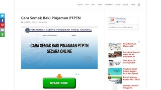 
                            3. Cara Semak Baki Pinjaman PTPTN Secara Online - ...