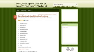 
                            11. Cara Setting CyberBilling Professional | erny_erlina [erin]|“index of ...