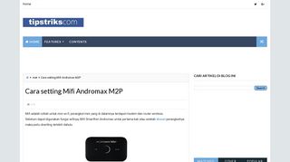 
                            6. Cara setting Mifi Andromax M2P - Tips Trik Komputer