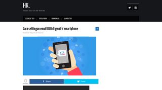 
                            5. Cara settingan email USU di gmail / smartphone – HK.
