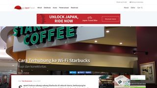
                            6. Cara Terhubung ke Wi-Fi Starbucks - Ibaraki - Japan Travel