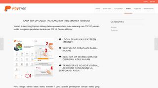 
                            12. Cara TOP UP Paytren eMoney - trenisyariah