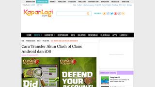 
                            7. Cara Transfer Akun Clash of Clans Android dan iOS | Game ...