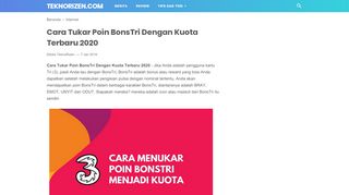 
                            12. Cara Tukar Poin BonsTri Dengan Kuota Terbaru 2019 - TeknoRizen ...