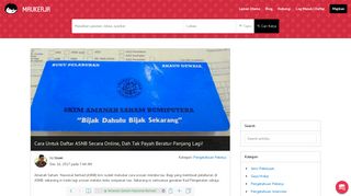 
                            10. Cara Untuk Daftar ASNB Secara Online, Dah Tak Payah ...