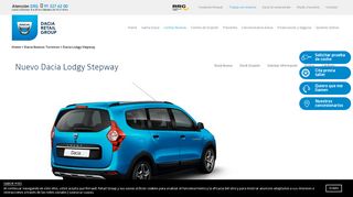 
                            11. Características del modelo Dacia Lodgy Stepway - Dacia Retail Group