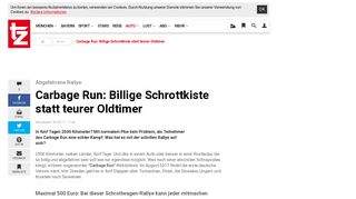 
                            6. Carbage Run: Billige Schrottkiste statt teurer Oldtimer | Auto - Tz