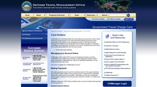 
                            9. Card Holders - Defense Travel Management Office