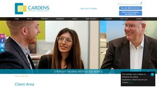 
                            11. Cardens Certified Accountants - Client log in